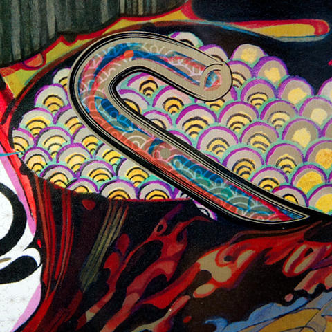 Polyptyque – Wafuu No Niwa – Daruma Kasa – Détail