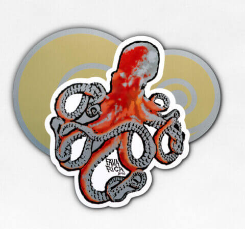 Art digital – Poulpe Or