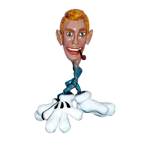 Résine polychrome – Bob – Sculpture