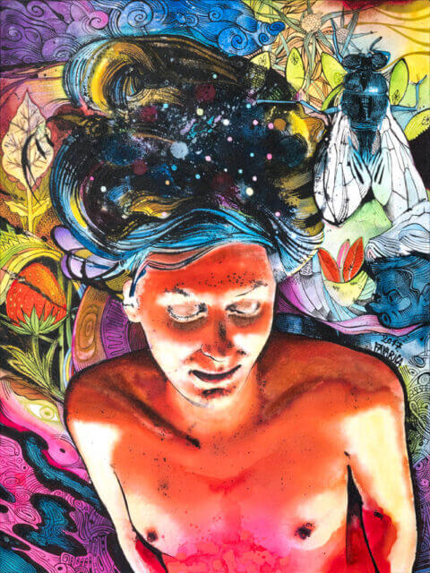 Encre et aquarelle sur papier – Terra Incognita