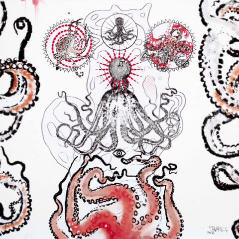 Poulpes Tantriques – Art numérique | Graphisme