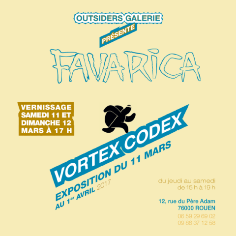 Samuel Favarica expose chez Outsiders – Galerie d'art à Rouen