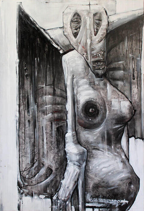 Fruit‑Confit – Monstrueuse Beauté – 2023 – 130 × 89 cm