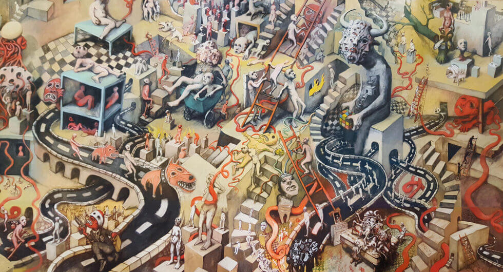 Œuvre de l’artiste Hubert Duprilot