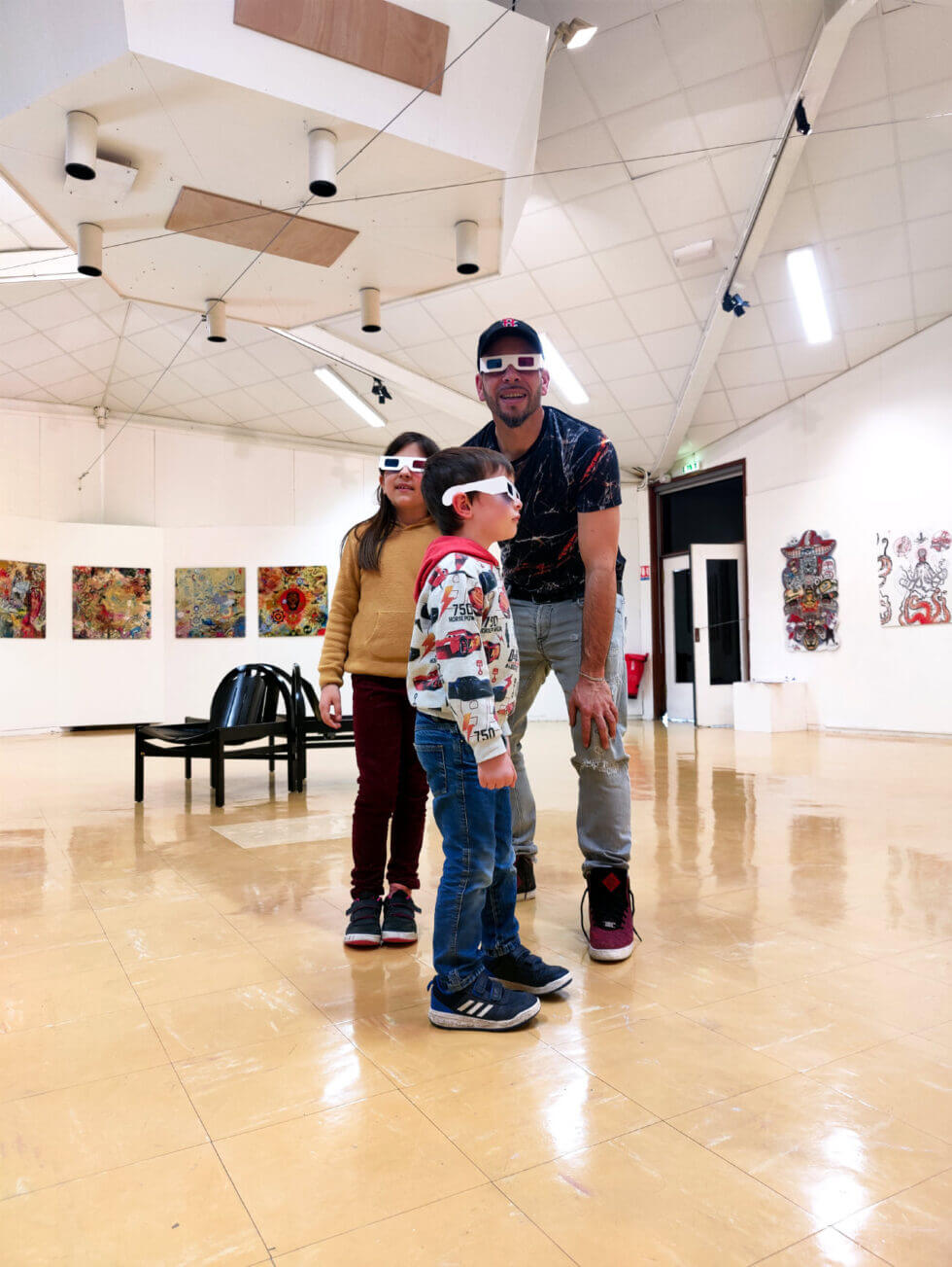 Kedjo chausse les lunettes en 3D