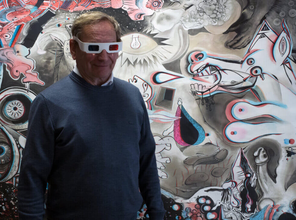 Monsieur René Réthoré – Galeriste de la galerie Duchoze RTH à Rouen et belle personne